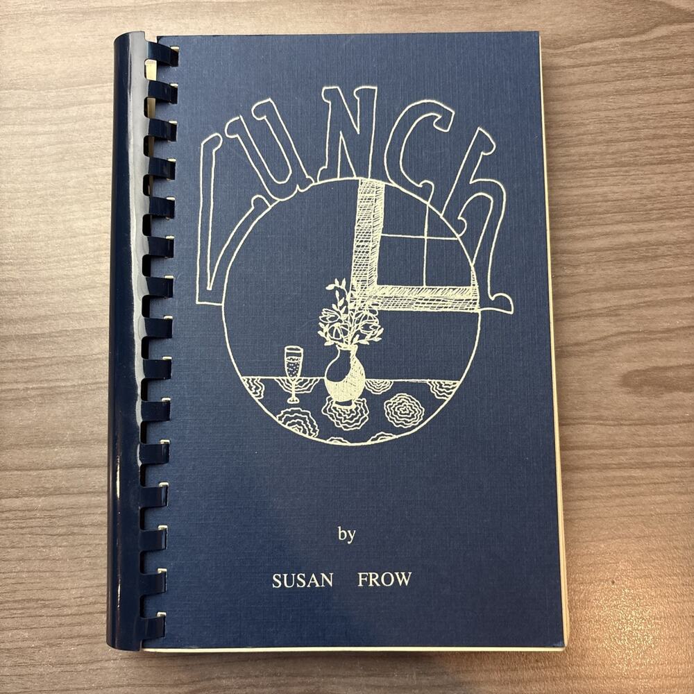 Lunch By Susan Frow-1989-Spiral Comb Peoria, Illinois